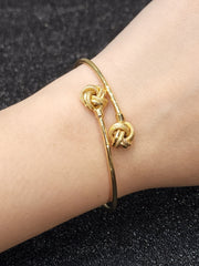 GLD | 18K Golden Knot Bracelet