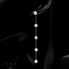 #GOLD2024 | 18K Golden Akoya Pearl Drop Earrings