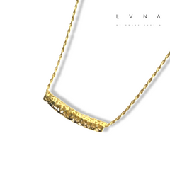 GLD | 18K Golden Lucky Tube Necklace Rope Chain