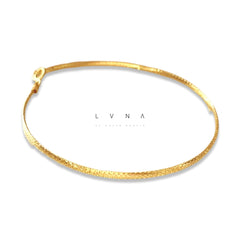 GLD | 18K Golden Omega Mesh Light Bracelet