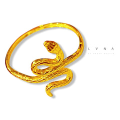 GLD | 18K Golden Serpent Ring