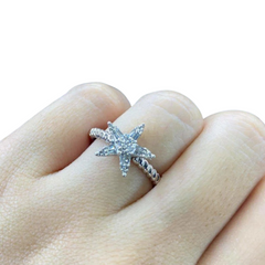 #LVNA2024 | Classic Star Deco Diamond Ring 14kt