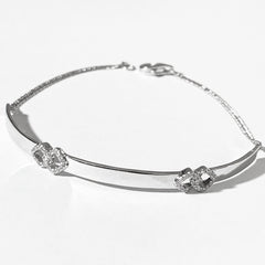 #LVNA2024 | Diamond Bar Link Chain Bracelet 14kt