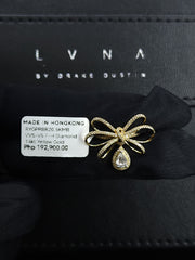 #LVNA礼品 |金丝带装饰钻石戒指 14kt