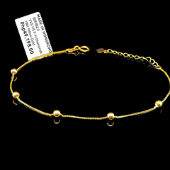 GLD | 18K Golden Money Ball Bracelet