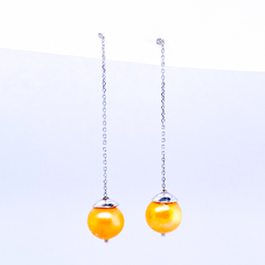 #LoveIVANA | Golden Pearl Dangling Earrings 18K