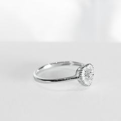#LVNA2024 | Classic Heart Baguette Diamond Ring 18kt