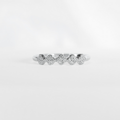 Clover Promise Deco Diamond Ring 18kt