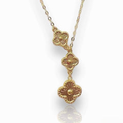GLD | 18K Golden Floral Chain Necklace