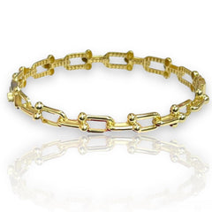 GLD | 18K Golden Unisex Link Bracelet