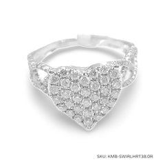 #TheSALE | Heart Chain Diamond Ring 14kt