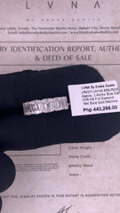 #ThePromise | Unisex Baguette Half Eternity Diamond Ring 18kt
