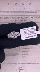 #LVNA2024 | Round Halo Marquise Paved Diamond Ring 18kt