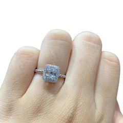 #LVNA2024 |  Classic Emerald Deco Diamond Ring 14kt