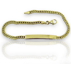 GLD | 18K Golden Unisex Bracelet 7.5"
