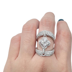 #TheSALE | Clover Statement Diamond Ring 18kt