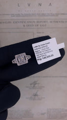 #LoveLVNA | Square Paved Diamond Ring 14kt