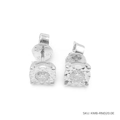 #TheSALE | 1ct Face Size Round Diamond Stud Earrings 18kt
