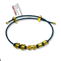 GLD | 24K Golden Lucky Charm Bracelet