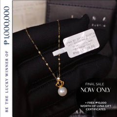 GLD | 18K Fresh Water Pearl Crown Necklace