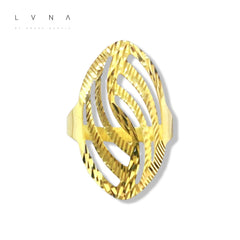 GLD | 18K Golden leaf Ring