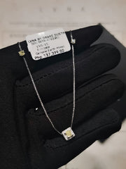 #LVNA2024 | LVNA Signatures Rare Oval Cushion Yellow Colored Diamond Necklace 18kt