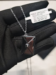 #LVNA2024 | Letter Pendant Diamond Necklace
