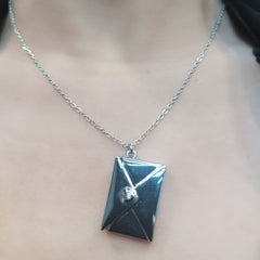 #LVNA2024 | Letter Pendant Diamond Necklace