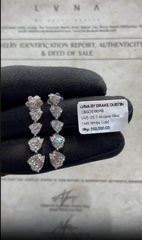 #LVNA2024 | Baguette Drop Dangling Diamond Earrings 14kt