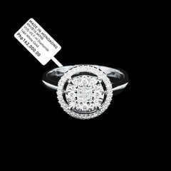 PREORDER | 6carat Face Classic Round Invisible Setting Diamond Ring 14kt