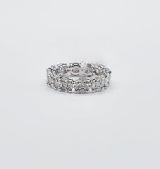 PREORDER | Invisible Setting Full Eternity Diamond Ring 14kt