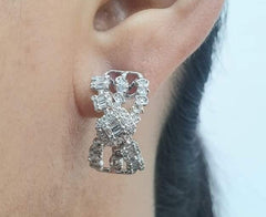 #LVNA2024 | Crossover Cushion Creolle Diamond Earrings 14kt