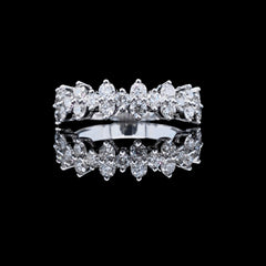 #ThePromise | Half Eternity Wedding Band Diamond Ring 18kt