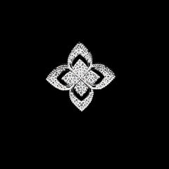 PREORDER | Floral Clover Diamond Ring 14kt