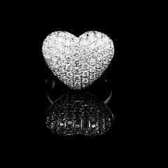 PREORDER | Large Heart Diamond Ring 14kt