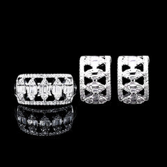 PREORDER | Marquise Statement Diamond Jewelry Set 14kt