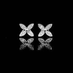 #LVNA2024 | Floral Stud Diamond Earrings 14kt