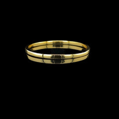 CLEARANCE BEST | Unisex Golden Plain Wedding Ring 14kt