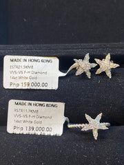 Deco Star Diamond Jewelry Set 14kt