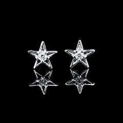 #LVNA2024 | Classic Star Brilliant Deco Stud Diamond Earrings 14kt