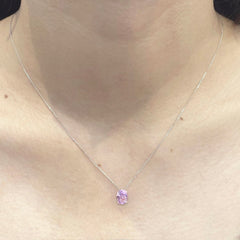 VVIP | Pink Topaz Gemstone Necklace 18kt