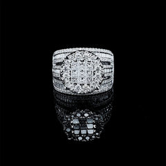 PREORDER | Millionaire Invisible Setting Diamond Ring 14Kt