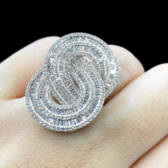 PREORDER | Infinity Statement Diamond Ring 14kt