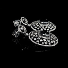 PREORDER | Black Diamond Dangling Jewelry Set