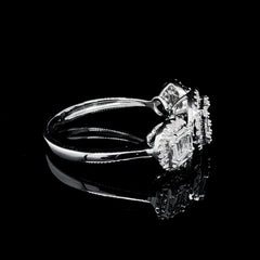 PREORDER | Half Eternity Trinity Diamond Ring 14kt