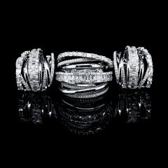 #LVNA2024 | Baguette Deco Diamond Jewelry Set 14kt