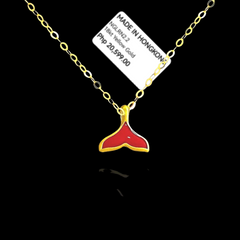 The Golden Bundle | 24kt Gold Lucky Charm Pendant Necklace in 16-18” 18kt