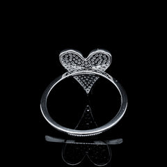 PREORDER | Large Heart Spade Diamond Ring 14kt