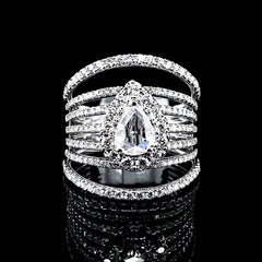 PREORDER | Lucky Rosecut Diamantes Statement Diamond Ring 14kt