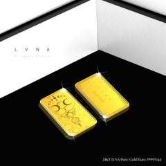 The Vault | LVNA Signatures™️ 24K Pure Gold Bar Trunk (999.9au)
